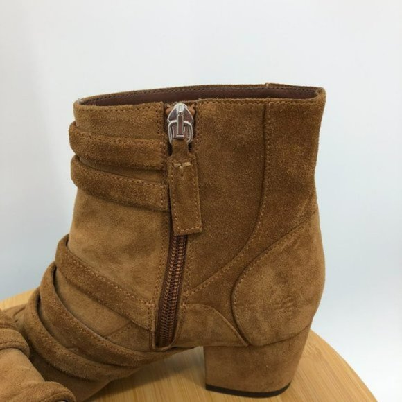 Tabitha  Simmons Brown Christy Suede Ankle Boots size EU 36.5 - Picture 9 of 15